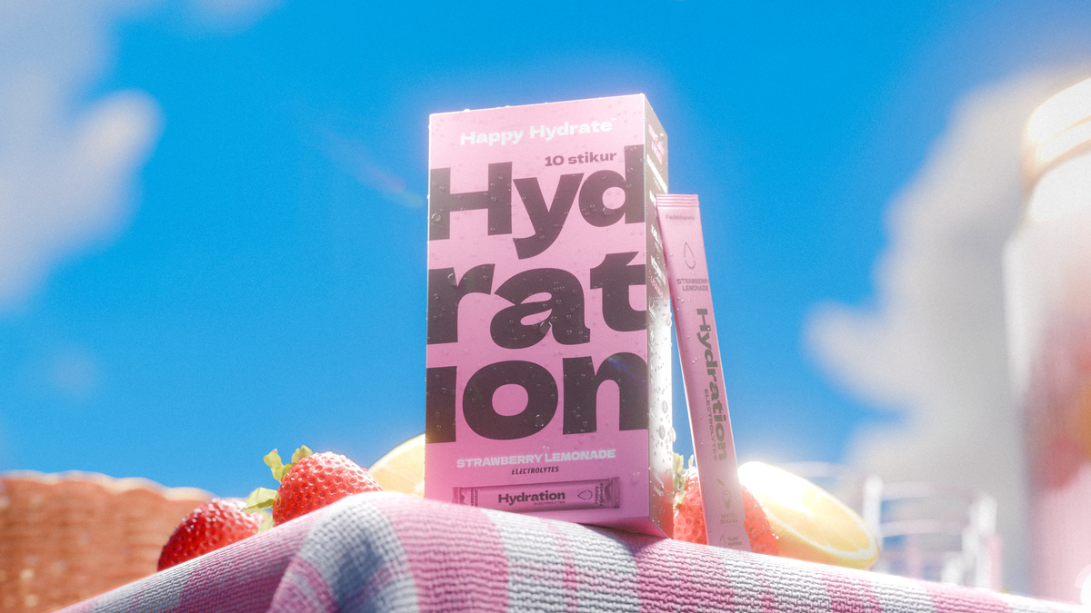 Happy Hydrate Strawberry Lemonade